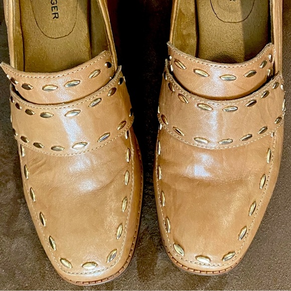 Kelsi Dagger Brooklyn Involve Leather Loafer 2.25-inch Stacked Heel Size 9.5 - Picture 4 of 13